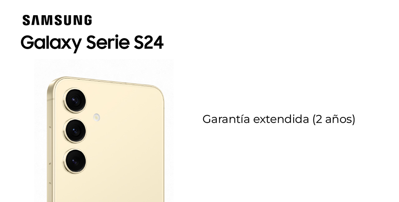 Samsung Galaxy S24 con garantía extendida