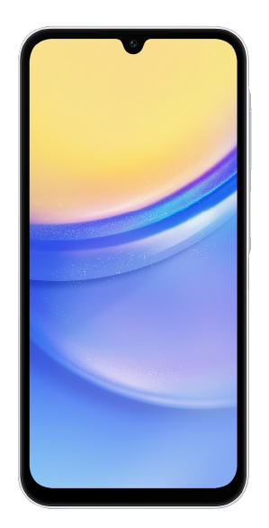 Samsung Galaxy A15 5G vista frontal