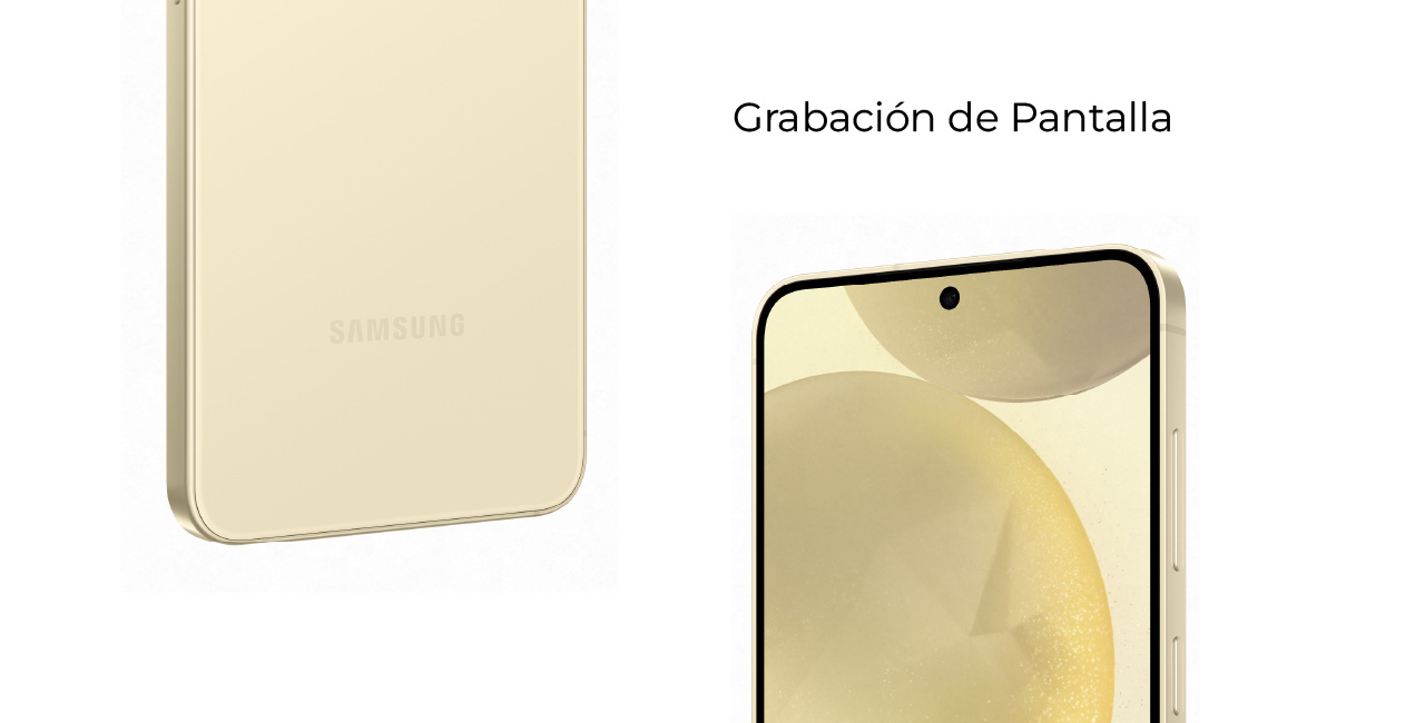 Samsung Galaxy S24 con grabación de pantalla