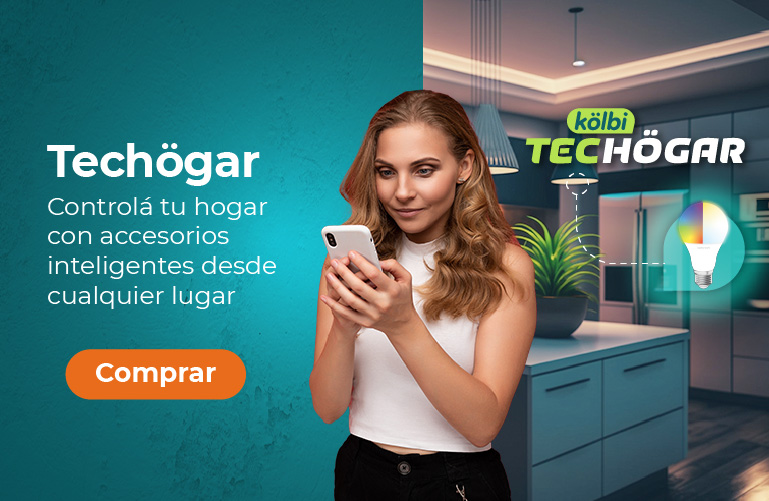 kölbi Techögar Controlá tu hogar con accesorios inteligentes desde cualquier lugar