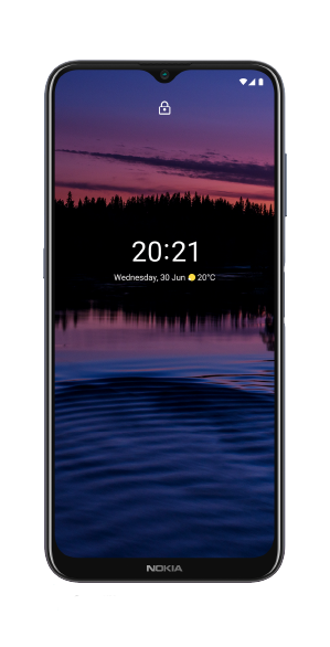 Nokia G20 vista frontal
