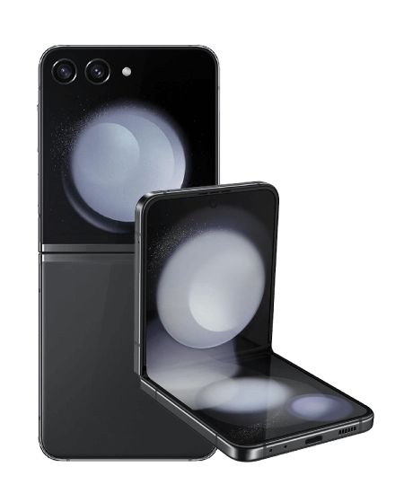 Samsung Z Flip5 vista frontal y trasera