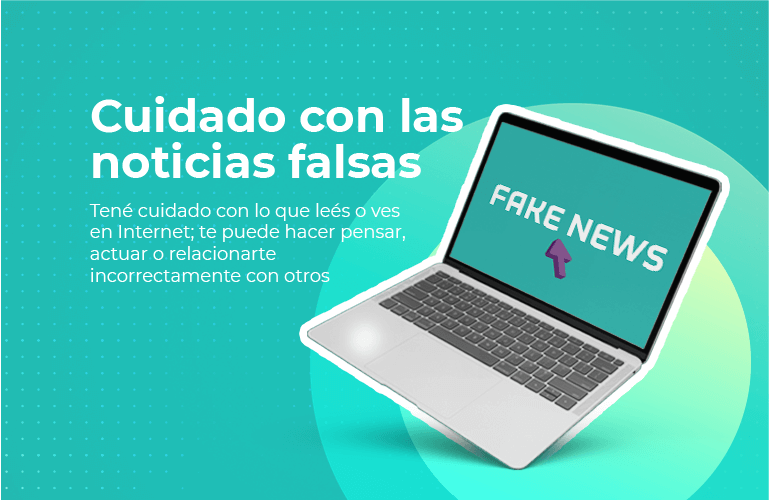 Cuidado con las noticias falsas