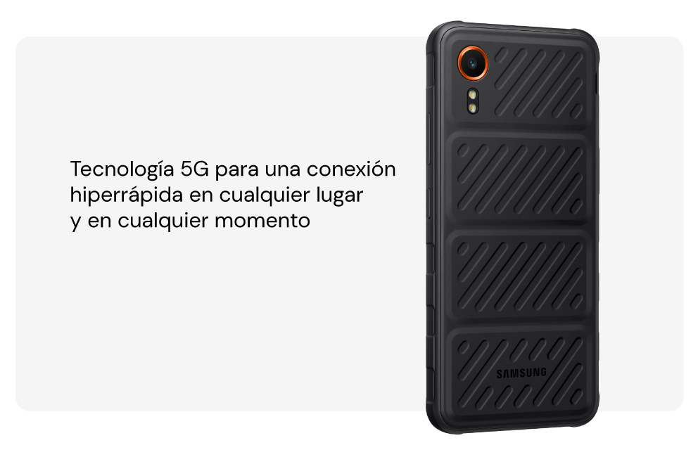 Samsung Galaxy XCover 7 con tecnología 5G para una conexión hiperrápida