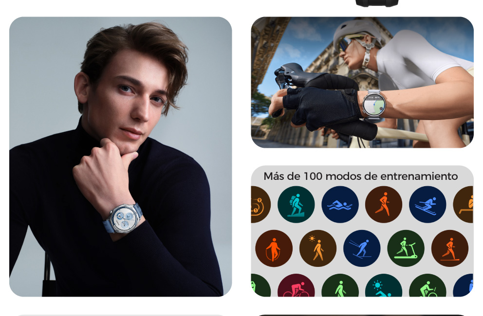 Más de 100 modos de entrenamiento