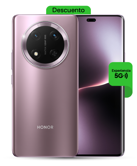 HONOR Magic 7 Lite vista frontal y trasera