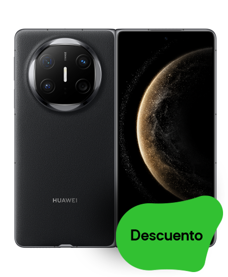 Huawei Mate X6 vista frontal y trasera