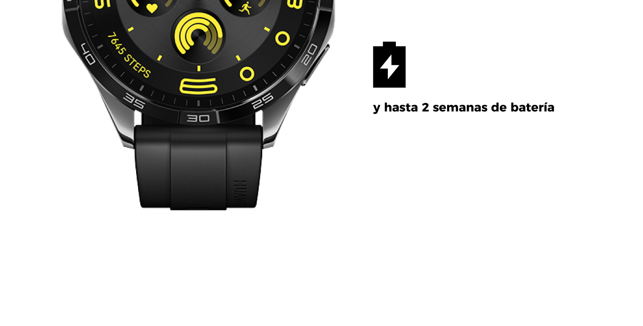 Hasta 2 semanas de batería