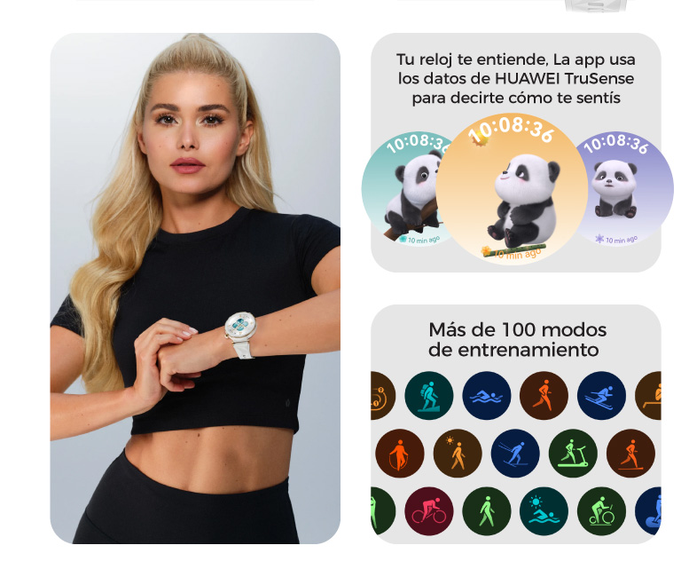 Más de 100 modos de entrenamiento