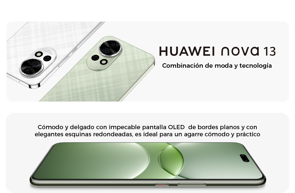 Huawei nova 13, combinación de moda y tecnología