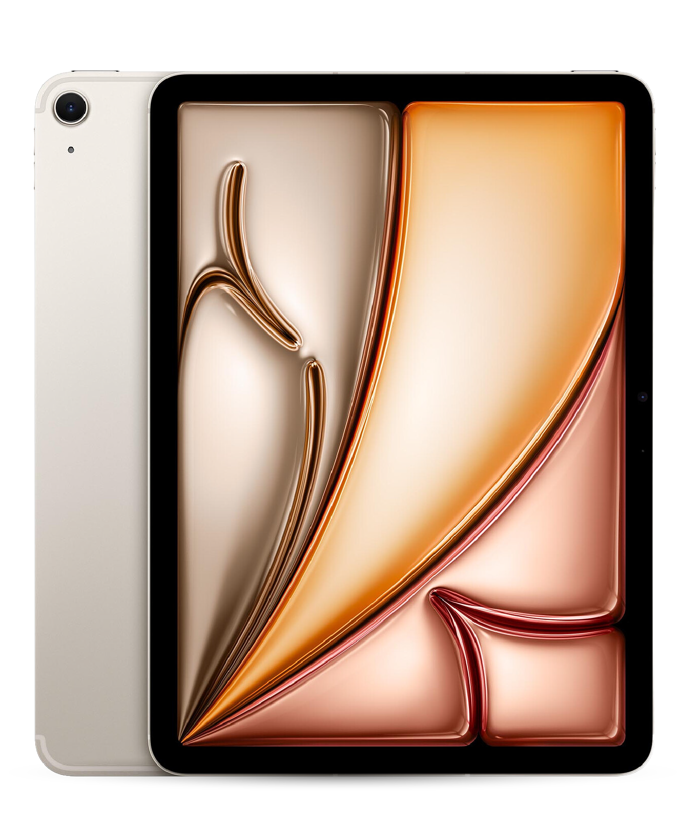 Apple iPad Air 11 M3 vista frontal y trasera