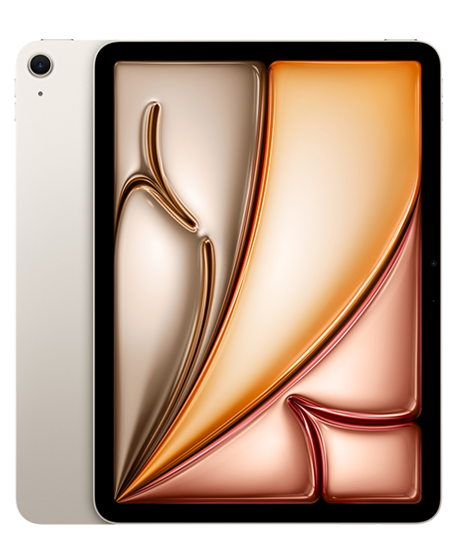 Apple iPad Air 11 M3 vista frontal y trasera