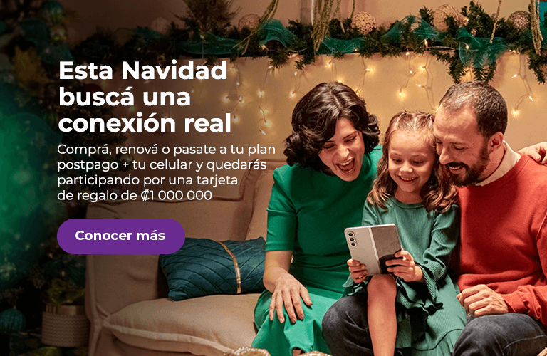Esta navidad buscá una conexión real