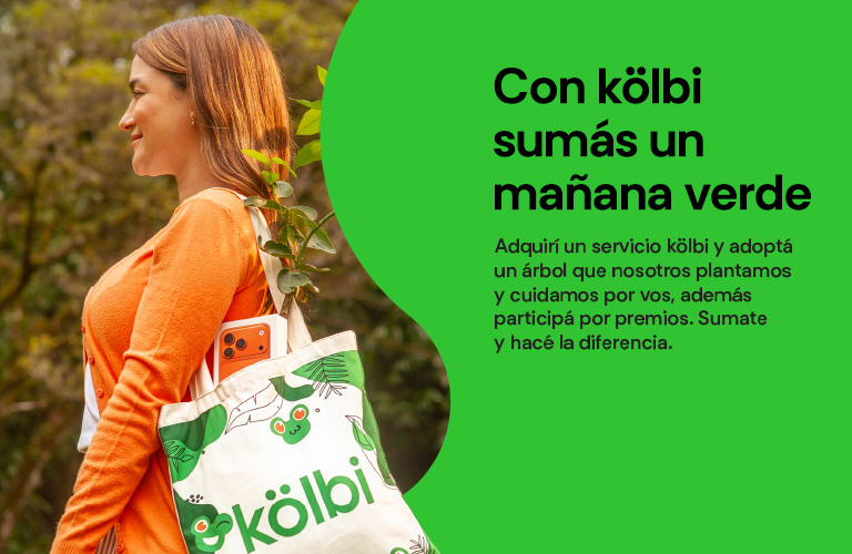 Con kölbi sumás un mañana verde
