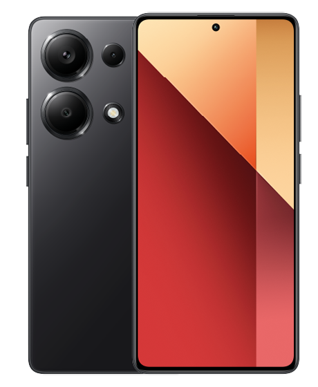 Xiaomi Redmi Note 13 Pro vista frontal y trasera