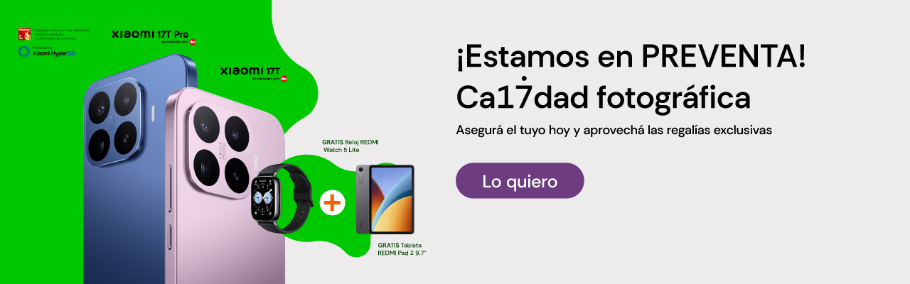 Estamos en PREVENTA:  Xiaomi 17T Series