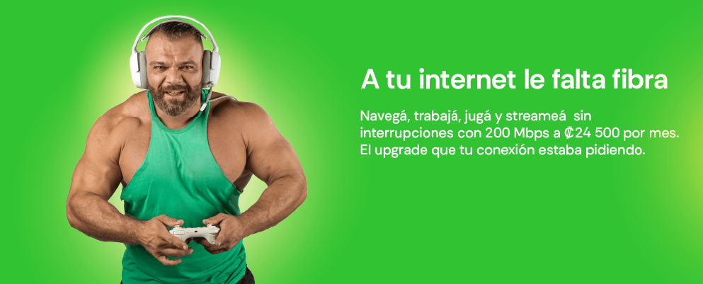 A tu Internet le falta fibra: Navegá, trabajá, jugá y streameá con 200 Mbps por solo ₡24 500