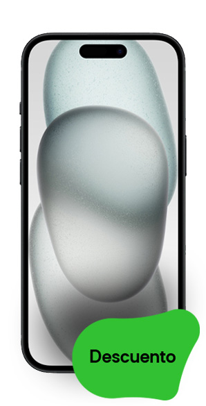 iPhone 15 vista frontal