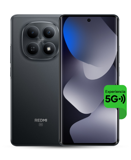 Xiaomi Redmi Note 15 5G vista frontal y trasera