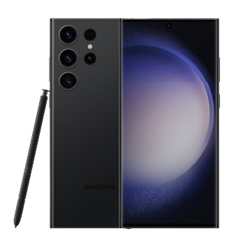 Samsung S23 ultra vista frontal trasera