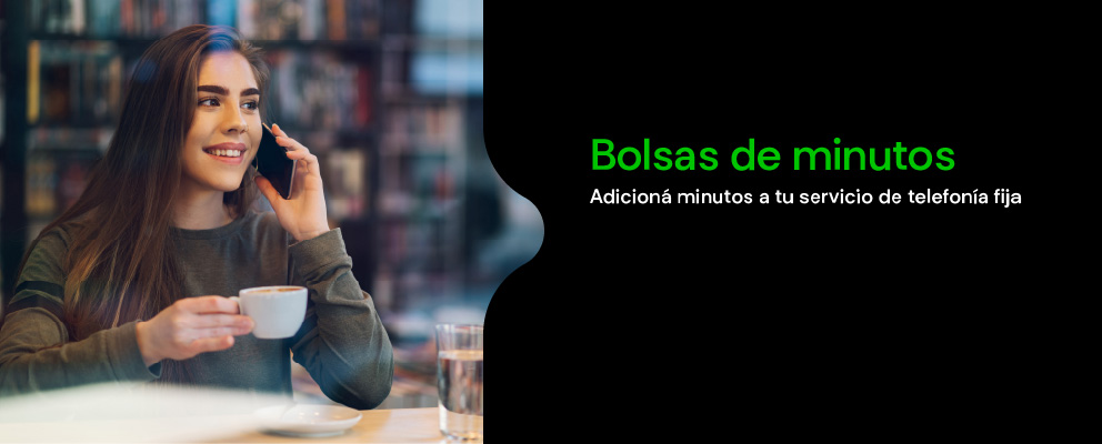 Adicioná minutos a tu servicio de telefonía fija