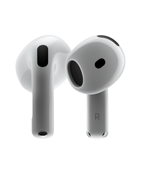 Apple AirPods 4 vista frontal