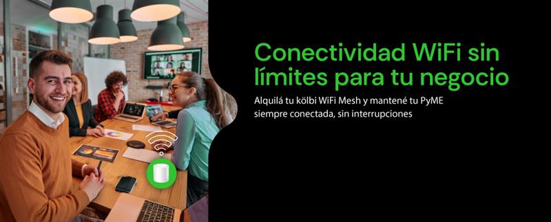 Conectividad WiFi sin límites para tu negocio