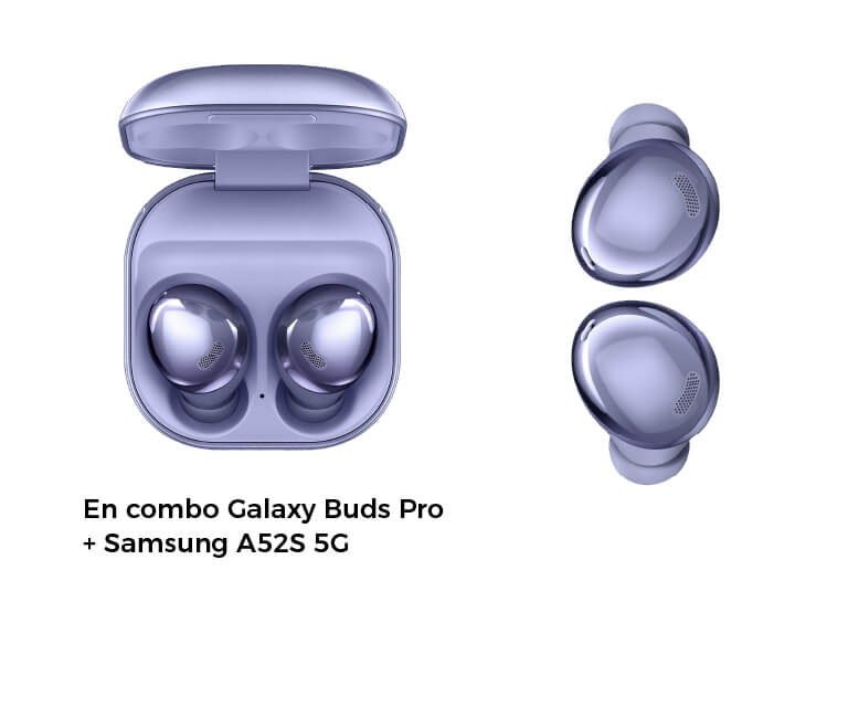 En combo Galaxy Buds Pro + Samsung A52S 5G