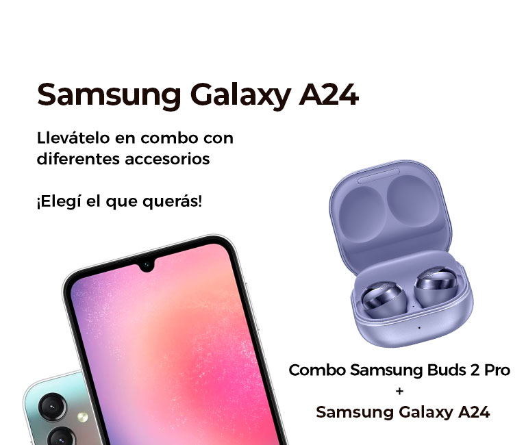 Combo Samsung Buds 2 Pro + Samsung Galaxy A24