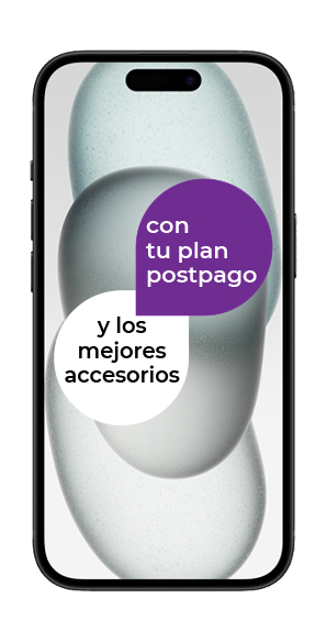 iPhone 15 vista frontal