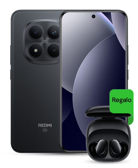 Xiaomi REDMI Note 15 Pro+ vista frontal y trasera