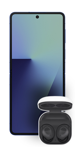 Galaxy Z Flip7 vista frontal