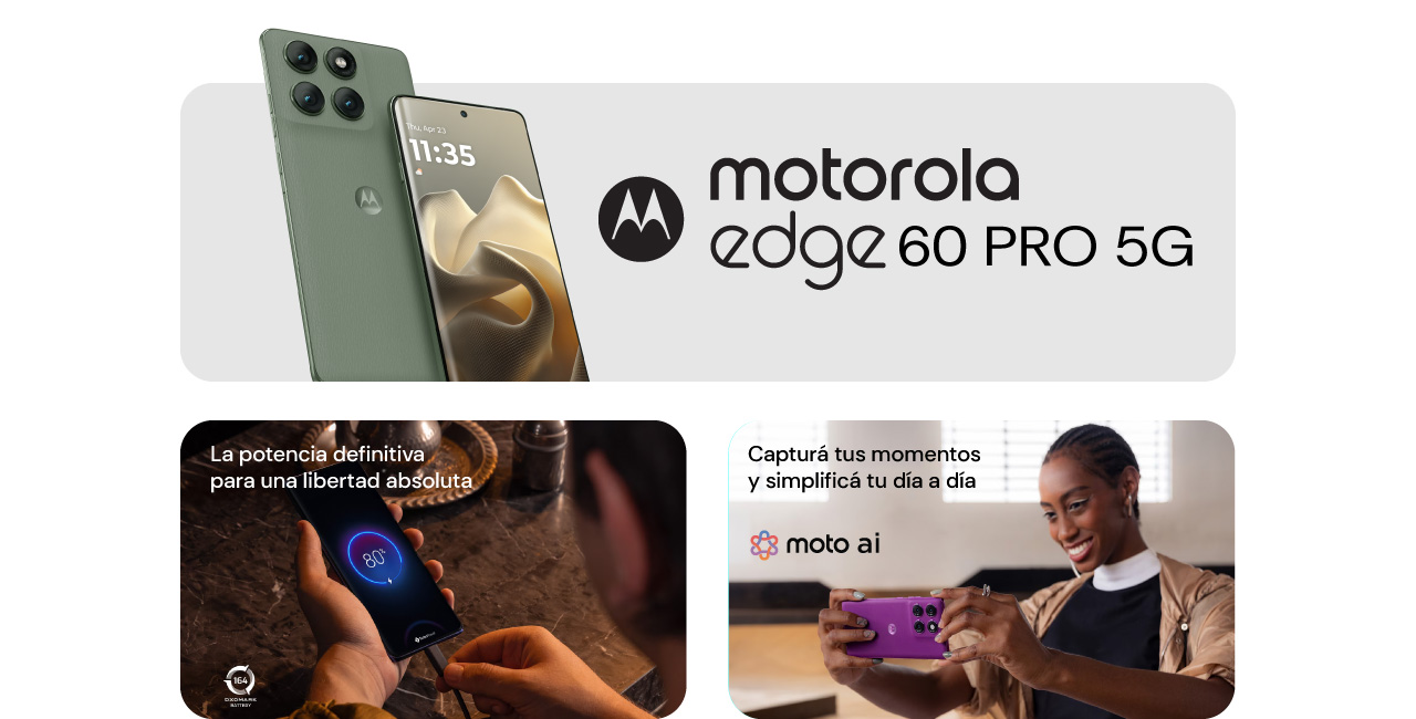 edge 60 pro Potenciá tu desempeño al máximo
