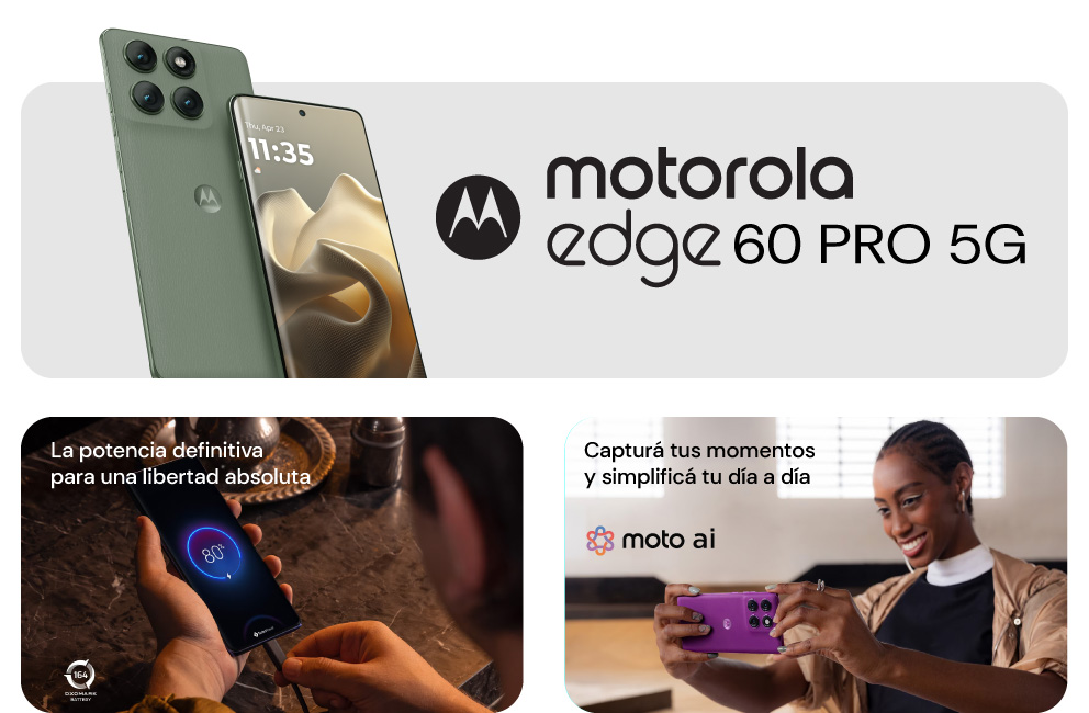 edge 60 pro Potenciá tu desempeño al máximo