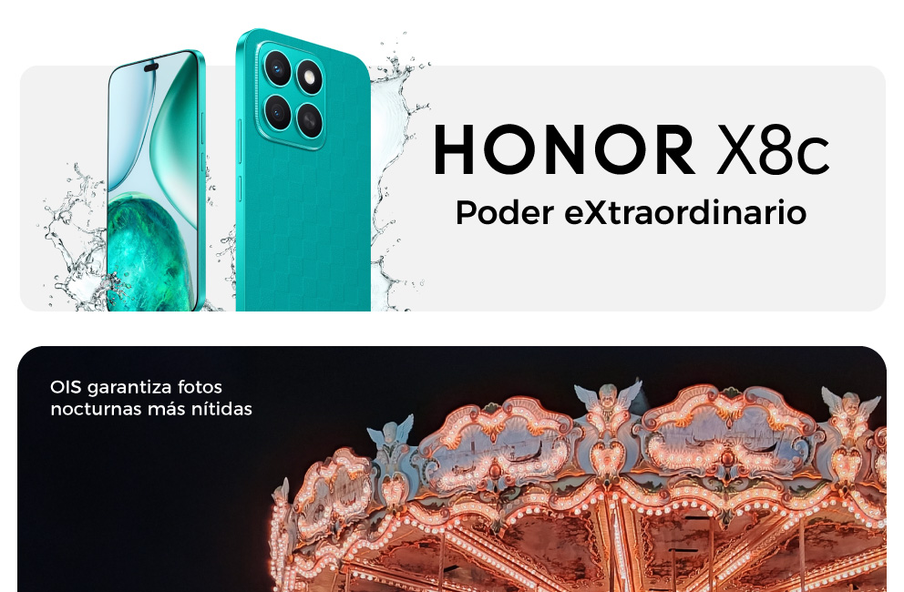 HONOR X8c poder extraordinario