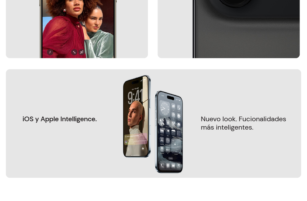iPhone 17 Air Nuevo look. Funcionalidades más inteligentes.