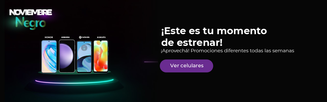 Este es tu momento de estrenar, aprovechá las promos kölbi de noviembre negro