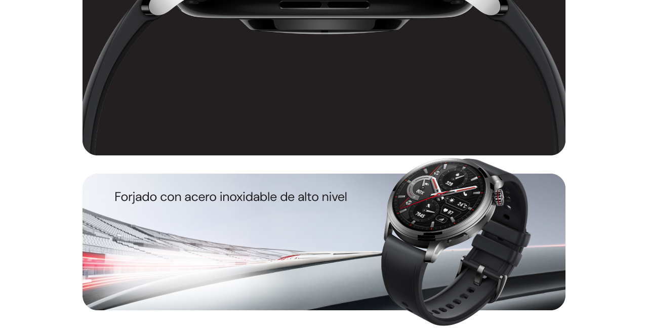 HONOR Watch 4 Pro: forjado con acero inoxidable de alto nivel