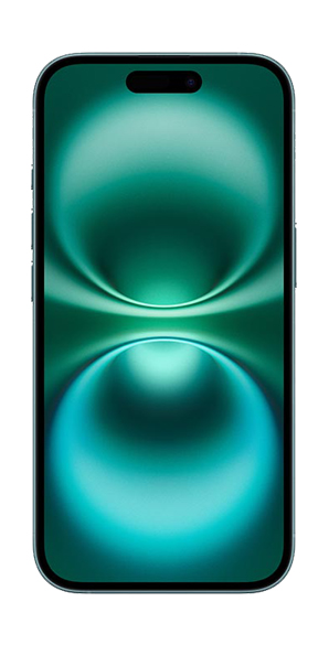 iPhone 16 vista frontal