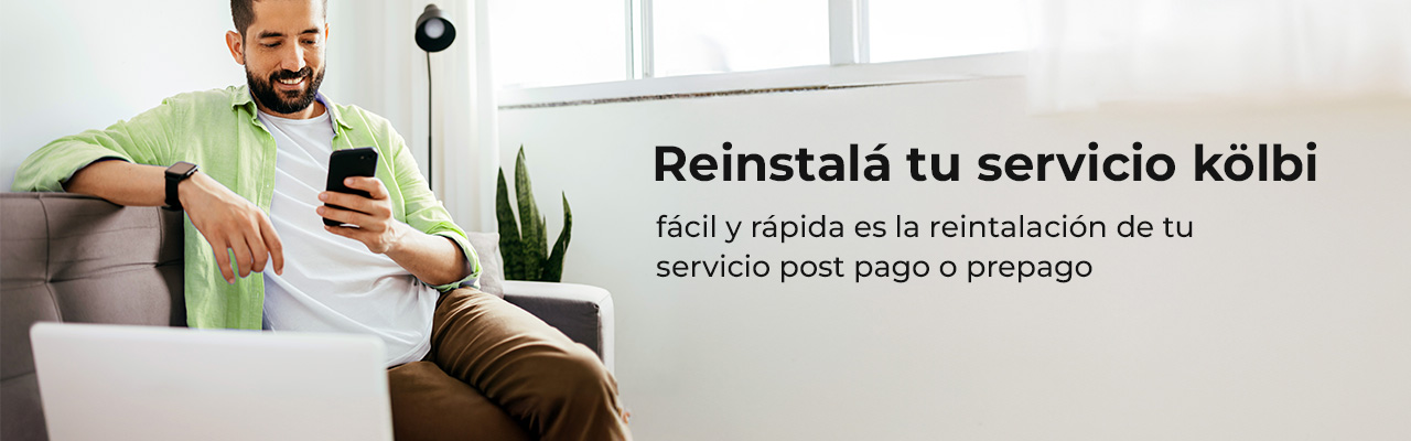 Reinstalación del servicio