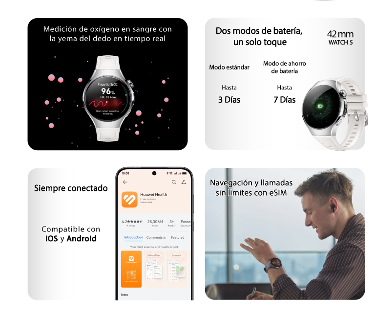 Compatible con IOS y Android