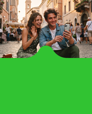 Aquí estamos mamá, Llevá Internet a donde vayás, con kölbi eSIM Global o Roaming Datos