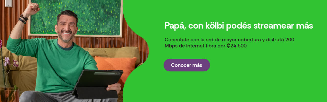Papá, con kölbi podés más
