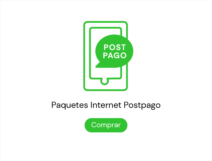Ingresá acá y conocé más de los paquetes de Internet postpago