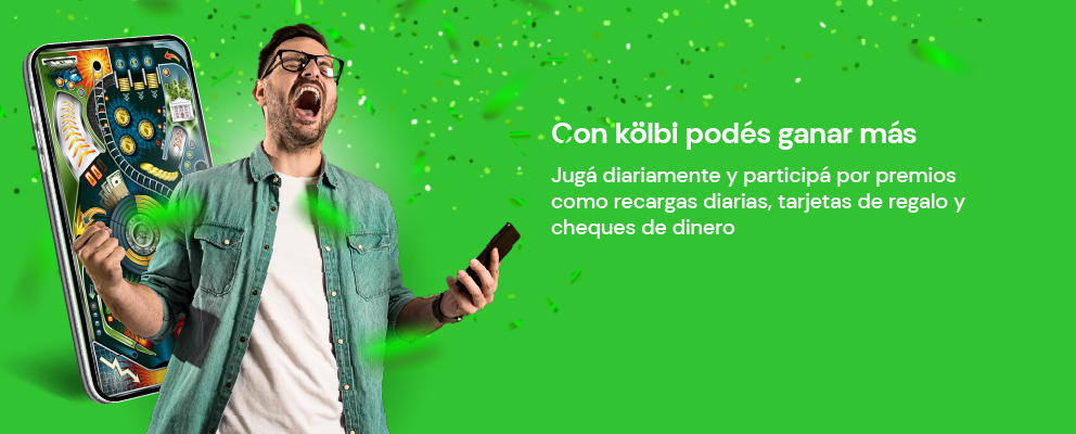 Con kölbi podés ganar más: jugá diariamente y participá por increíbles premios