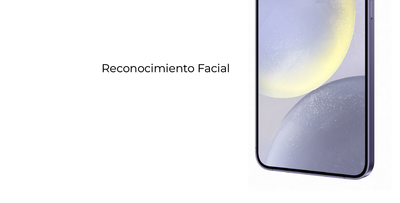 Samsung Galaxy S24 plus cuenta con reconocimiento facial