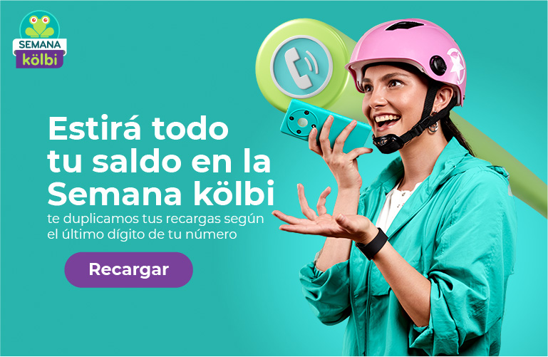 Ingresá acá y conocé cómo estirar tu saldo con la semana kölbi