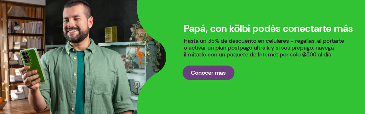 Papá, con kölbi podés más