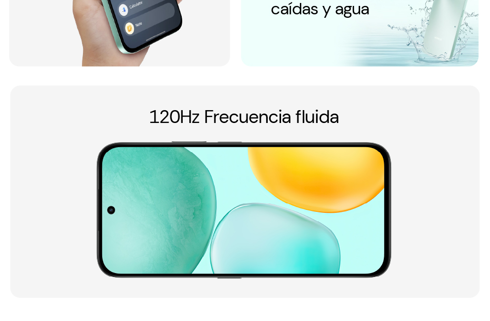HONOR X6c batería 5300 mAh con 35w