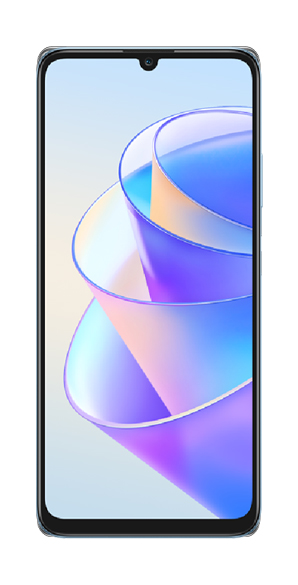 HONOR X7A vista frontal